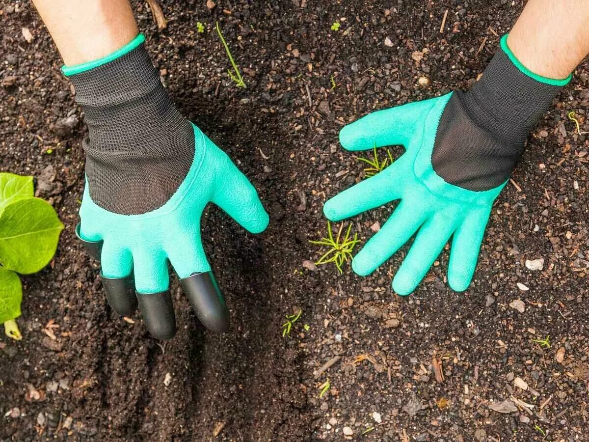 Садовые перчатки garden genie gloves. Перчатки для сада и огорода. Перчатки с когтями для огорода. Садовые перчатки с когтями - garden genie glove. Перчатки садовые бриерс.