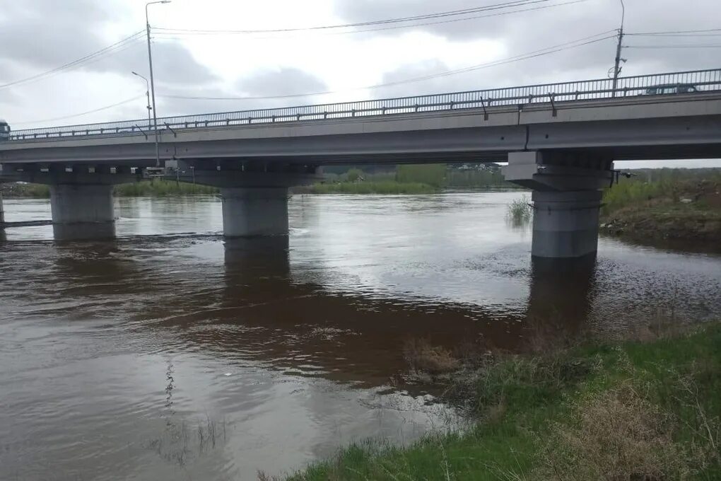 Вода в тоболе в режиме реального времени