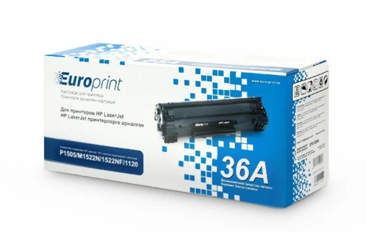 Картридж снизу. Картридж Europrint EPC-435a. Cb436a (36a).