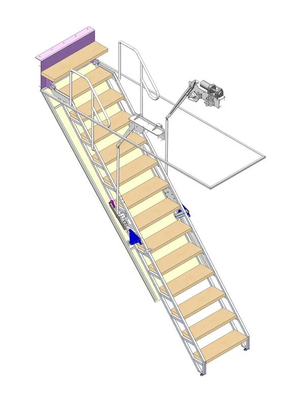 Подъемная лестница