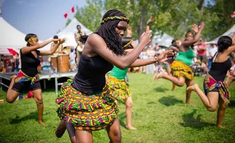 Dancing festival