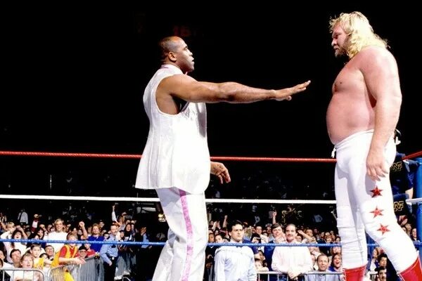 Big john. Джон стадд рестлер. big john studd. биг джон стадд причина смерти. роял рамбл 1989.
