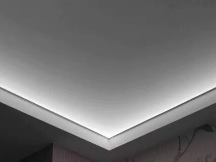Светодиодная подсветка натяжного потолка по периметру