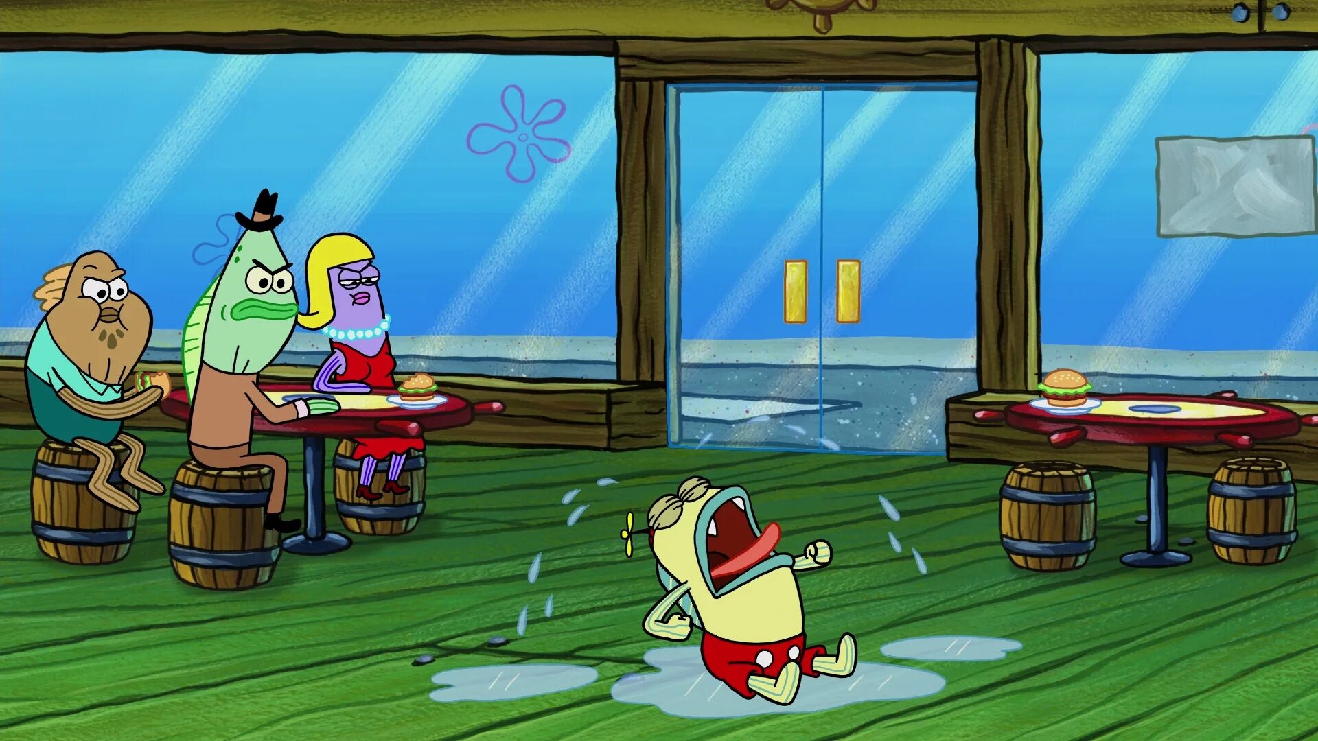 Spongebob lost. Faceless spongebob lost episode. spongebob squarepants: the lost krabby patty. spongebob the paper.