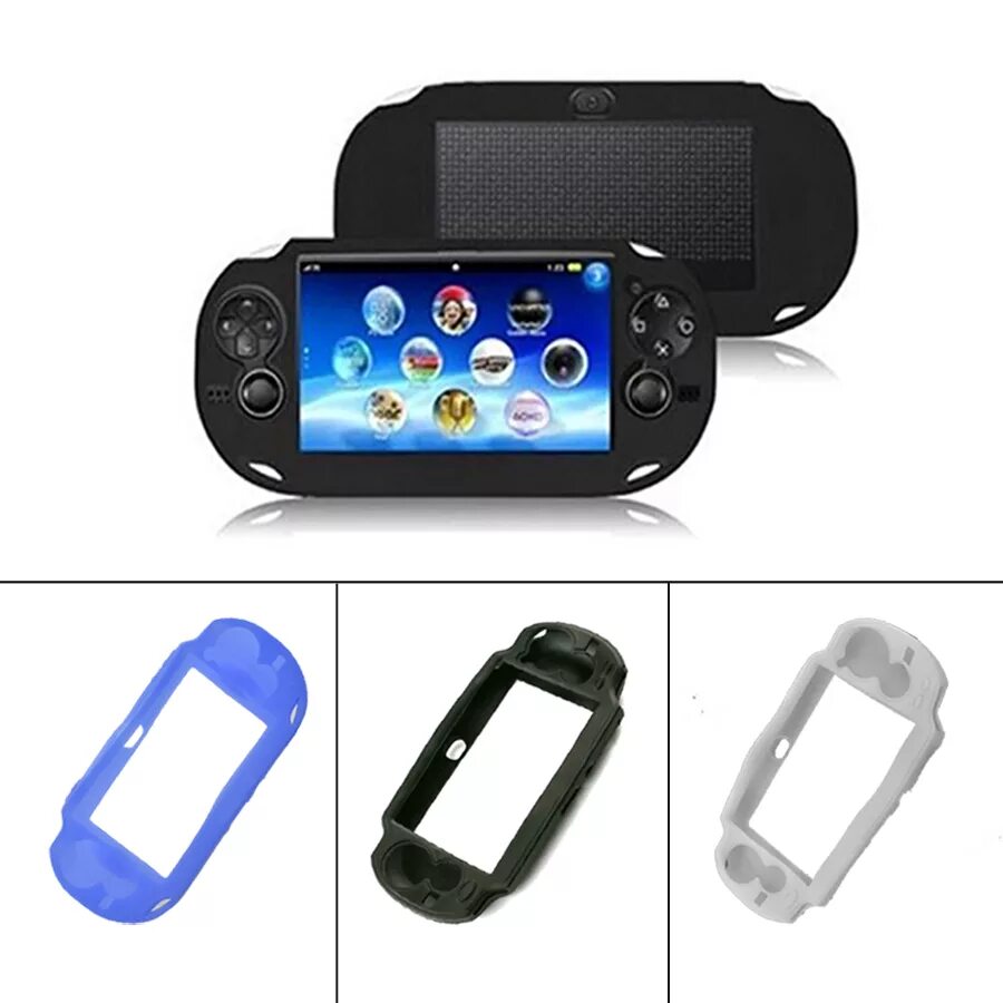 Силиконовый чехол ПСП. PS Vita силиконовый чехол. Аксессуары на PS Vita чехлы.