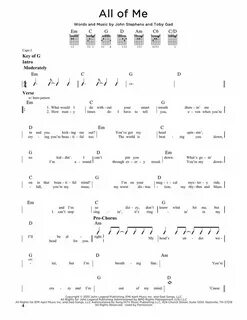All of me текст