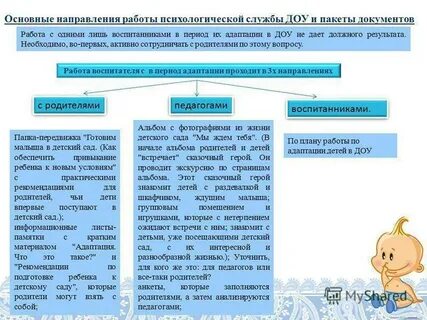 Адаптация детского организма