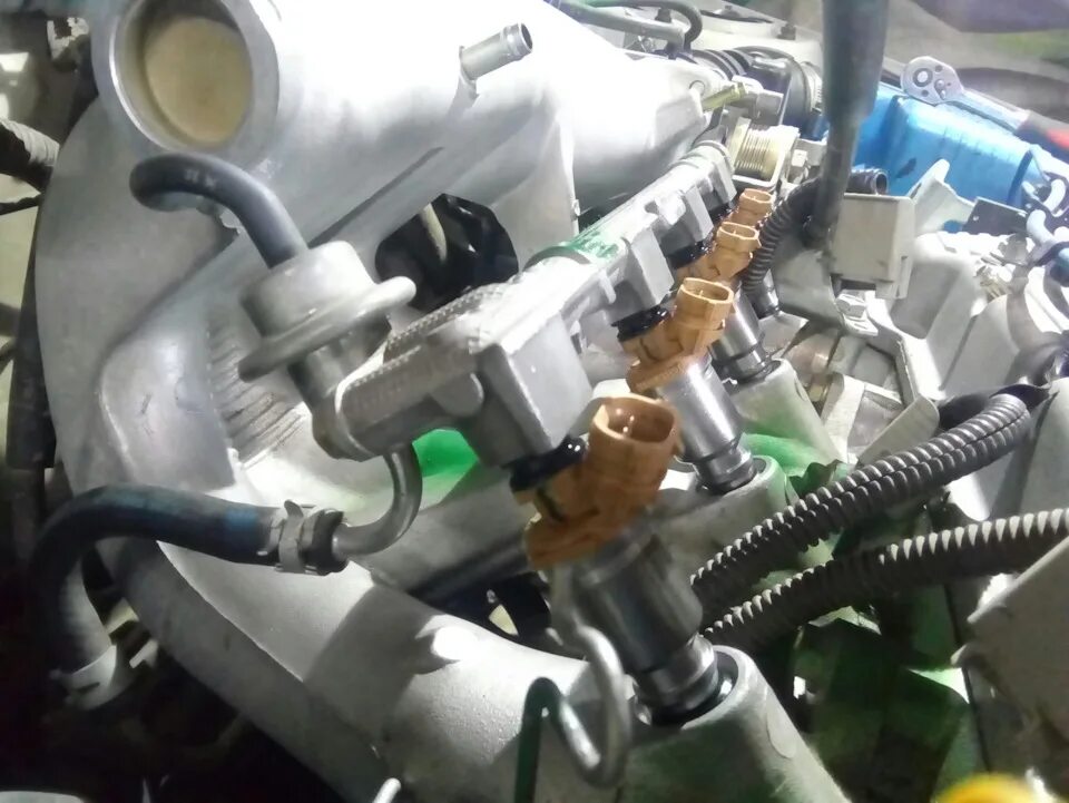 Тойота королла ае100 как снять форсунки Чистка форсунок тойота карина е Toyota Carina E, 1,6 л, 1998 года плановое ТО