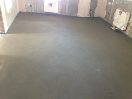 Полы от застройщика