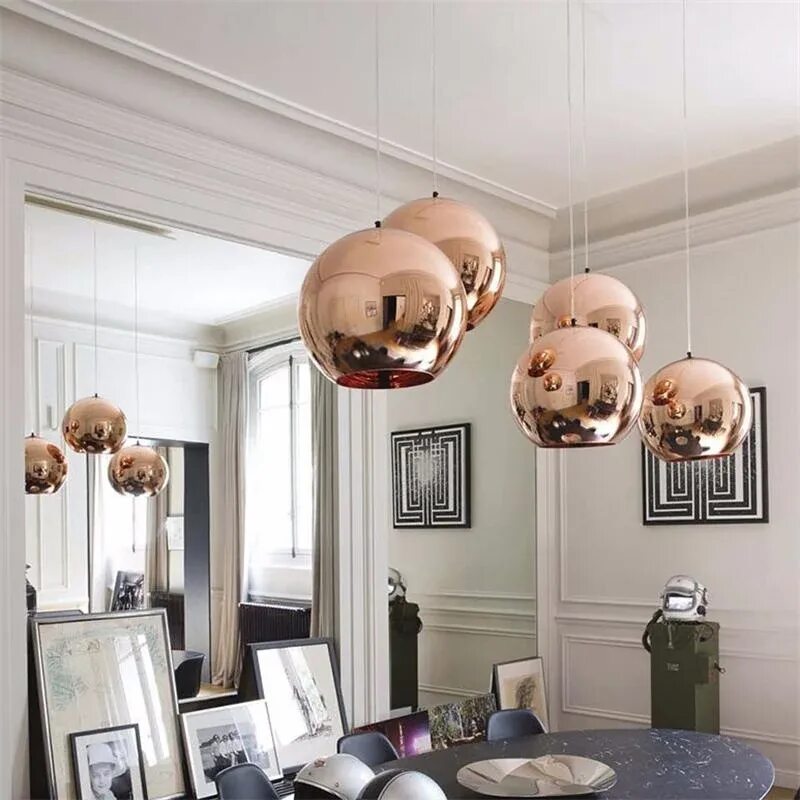 Светильники в виде шаров. Светильник Mirror Ball d30. Люстра Tom Dixon Copper wide Pendant Lamp. Tom Dixon светильники. Светильник Copper Loft Pendant Lamp.