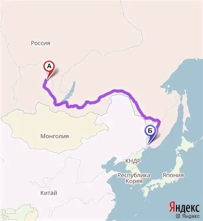 Чита уссурийск расстояние