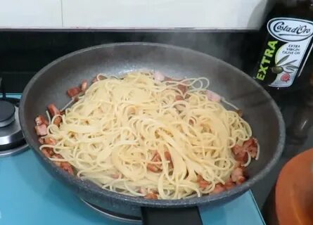 Паста без бекона