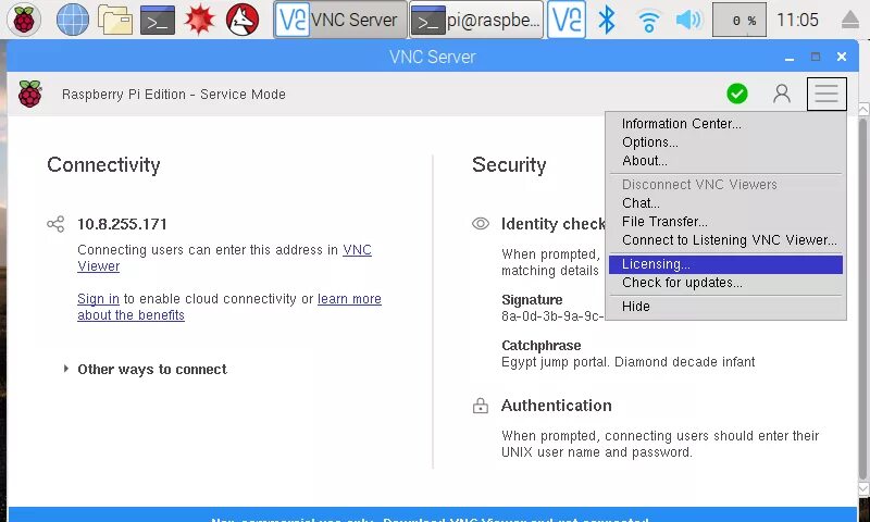 Vnc server. Vncserver. vnc server is not currently listening for cloud connections.