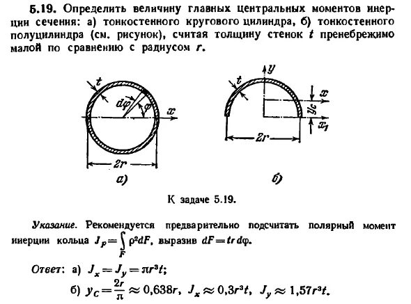 Кольцевой момент. Момент инерции поперечного сечения кольца. Момент инерции поперечного сечения кольца жесткости формула. Момент инерции тонкостенного кольца сопромат. Момент сопротивления сечения тонкостенной трубы.