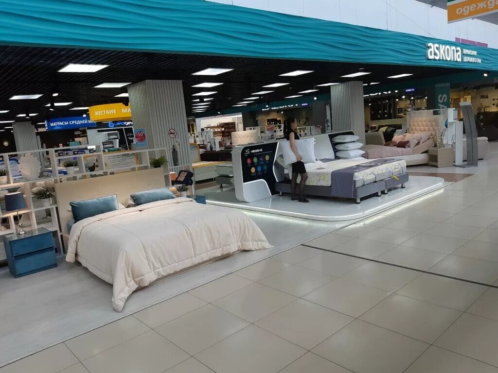 Askona телевизорная ул 1 стр 37 фото Photo: Askona, mattresses, Russia, Kursk, ulitsa Lenina, 30