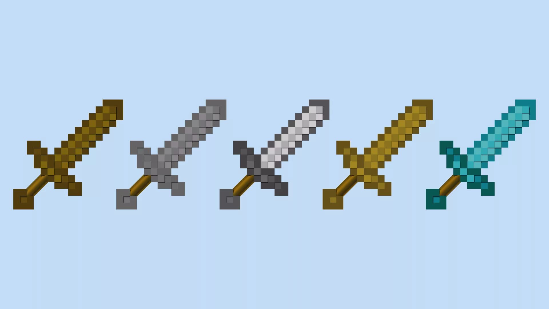 Майнкрафт оружия мечи
