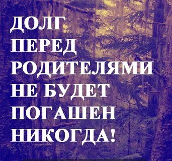 Сочинение долг перед родителями