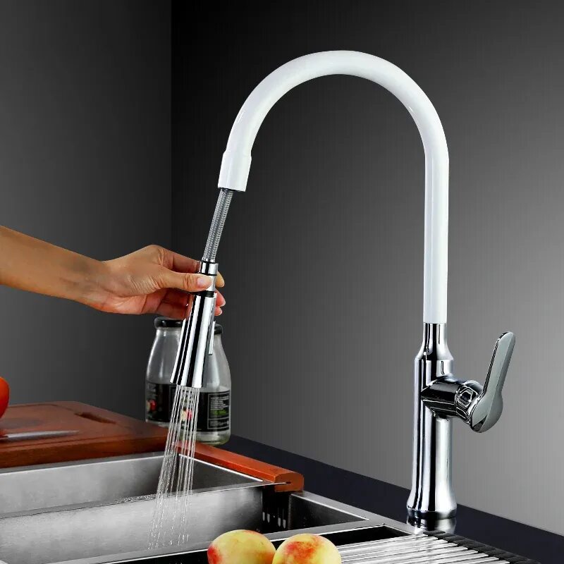 Kitchen Mixer смеситель. Смеситель для кухни с выдвижным изливом, vise, Milardo, vissbp0m05. Kitchen Faucet смеситель. Vidima van смеситель для кухни с выдвижной лейкой. Смеситель для кухни белый с гибким изливом