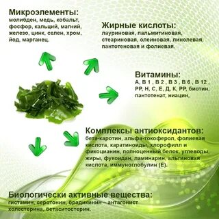 Сколько железа в морской капусте