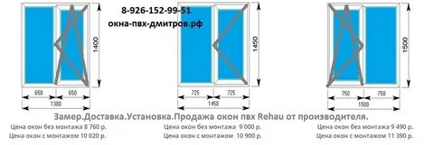 Монтаж окон расценка
