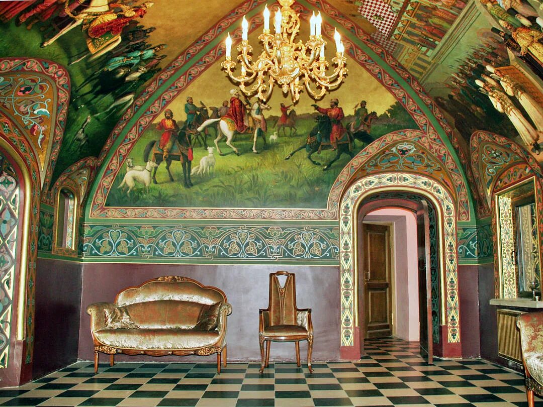 Королевские покои. Где покои карпа. Палаты бояр романовых в зарядье (москва) интерьер. Где покои карпа. Дворец алексея михайловича в коломенском тронный зал.