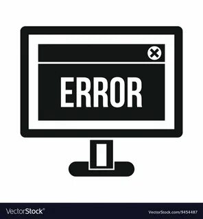 Error sign