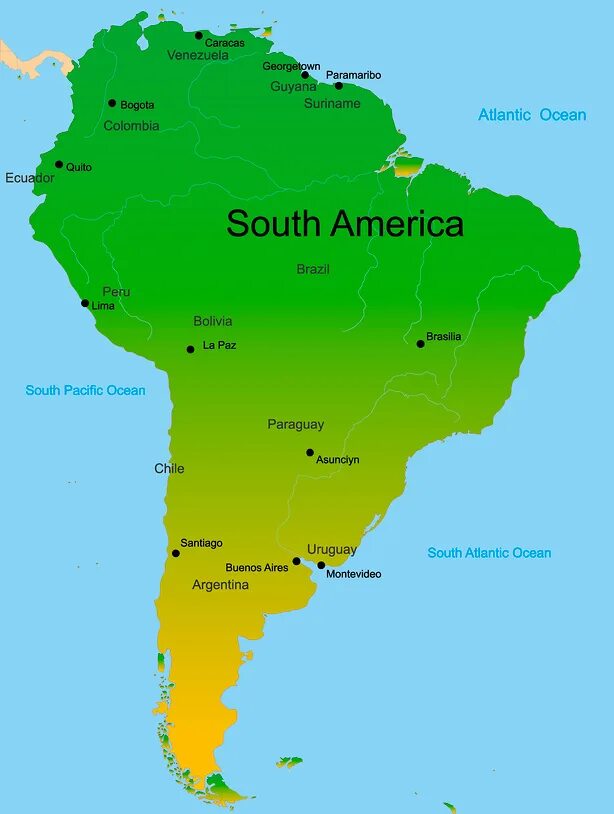 Brazil is in south america. One of the south america. Физическая карта латинской америки. Карта южной америки 19 века. Латинская америка из космоса.