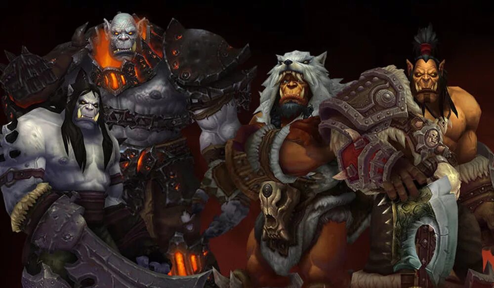 Сказать орда. World of Warcraft: Warlords of Draenor. Варкрафт вожди Дренора. Варкрафт орки Дренора. Wow вожди Дренора.