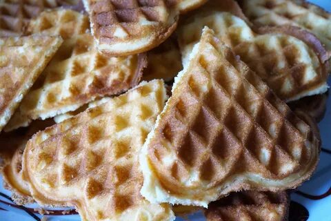 Рецепт хрустящих вафель вафель без вафельницы