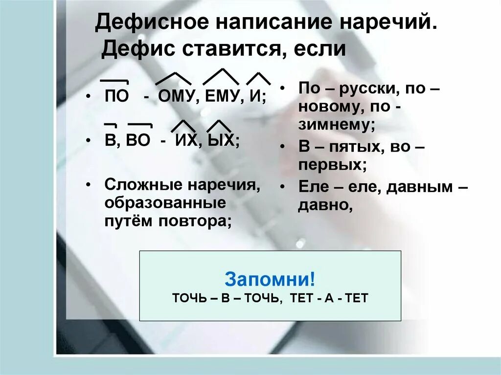 Дефисное написание наречий. Правописание наречий через дефис правило. Правописание дефиса в наречиях. Дефисное анписани енаречий. Еле еле давным давно