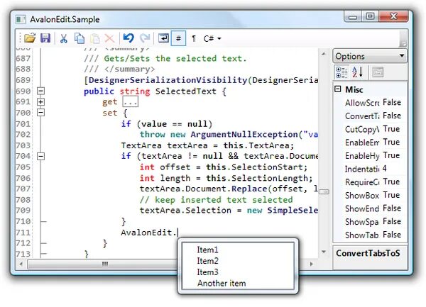 Got editor. Avalonedit. text editor. multi-edit текстовый редактор. richtextbox c#.