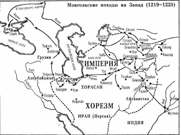 Поход Чингисхана против государства хорезмшахов на карте. Империя хорезмшахов и Монголия карта. 13 Век Империя Чингисхана. Карта Хорезма 13 век.