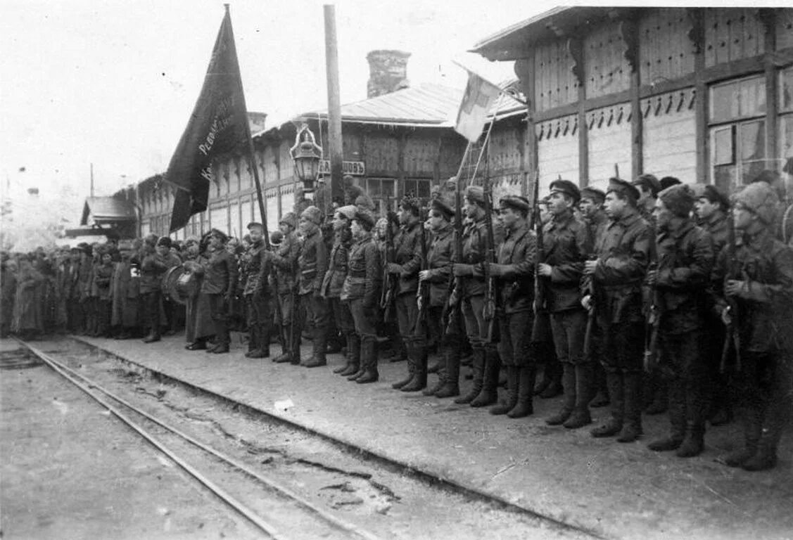 Гражданская революция 1918. Балашов в 1917.