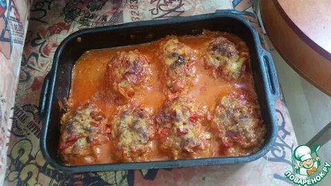 Перец с мясом ленивый