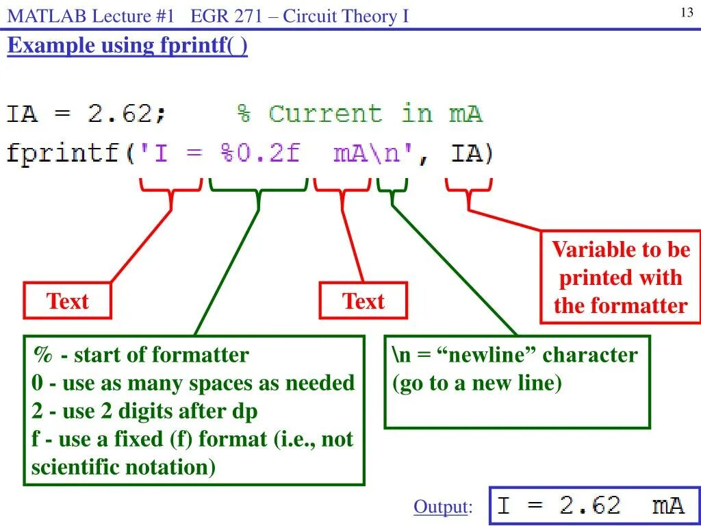 Вывод текста матлаб. Sprintf матлаб. Fprintf Matlab. Matlab вывод.