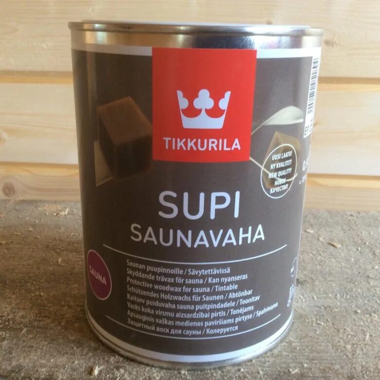 Тиккурила для бань купить. Tikkurila Supi saunavaha. Супи Саунаваха воск. Тиккурила воск. Воск для бани Тиккурила.