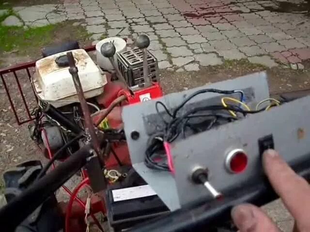 Как подключить мотоблока