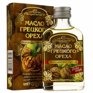 Отжим масла грецкого ореха