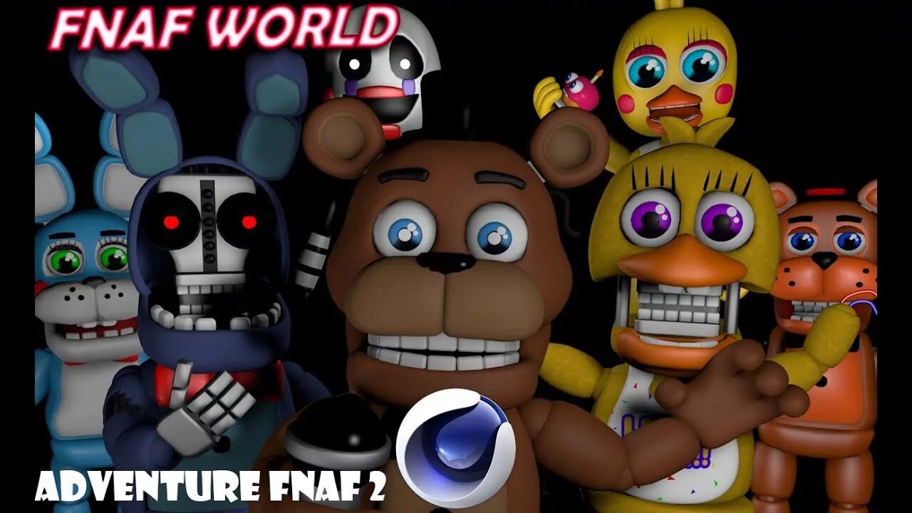 Мини фредди фнаф 4. Cinema 4d фнаф. Аниматроники спринг бонни и фредбер. 2 d fnaf. Фнаф c4d вк.