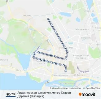 Маршрут 23 санкт петербург