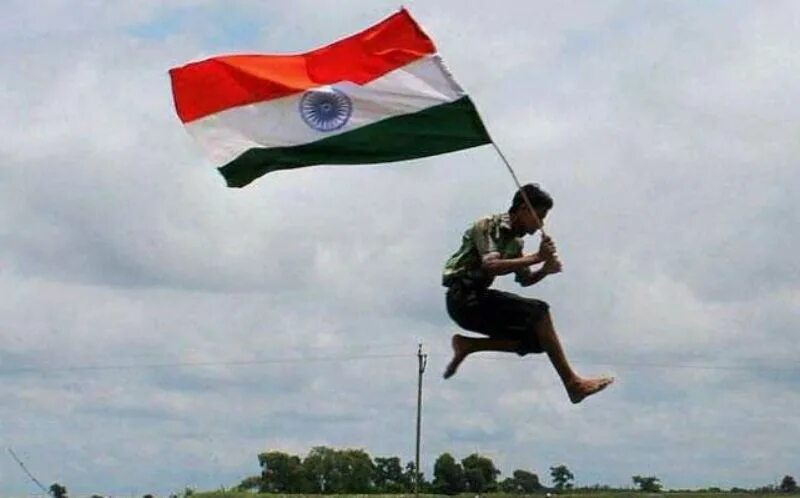 Flag run. День независимости индии 26 января. india running.