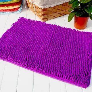 Коврик из синели