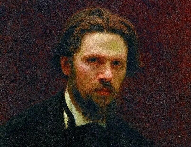 Крамской автопортрет 1874.