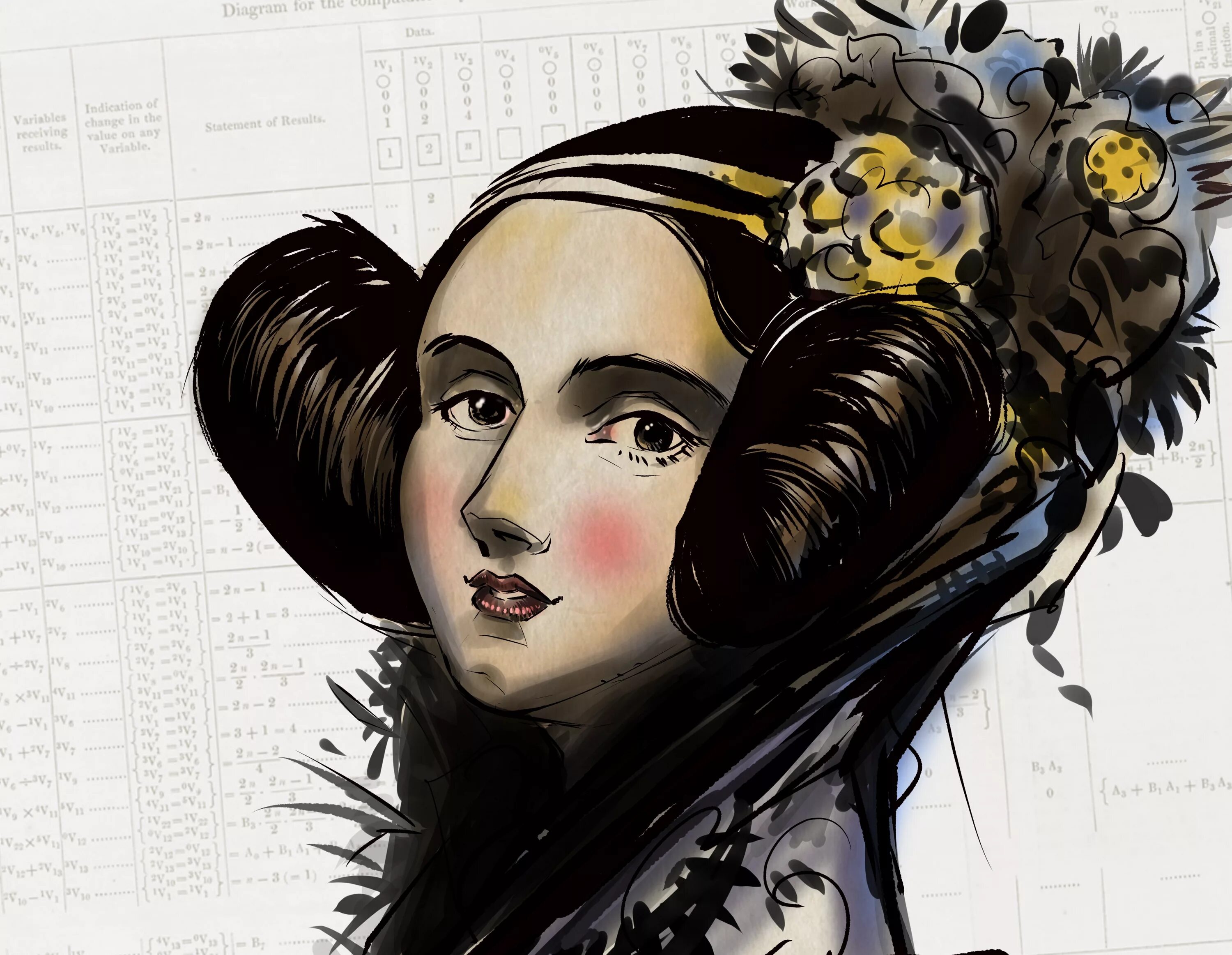 Ада лавлейс первый программист. Ада лавлейс. день ады лавлейс (ada lovelace day). ada lovelace (1815-1852).