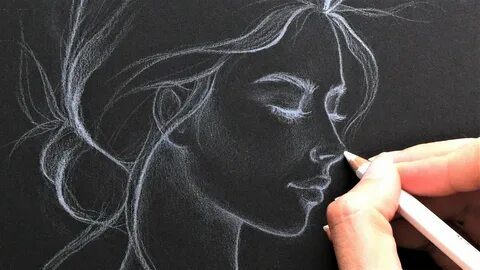Как нарисовать на белой бумаге