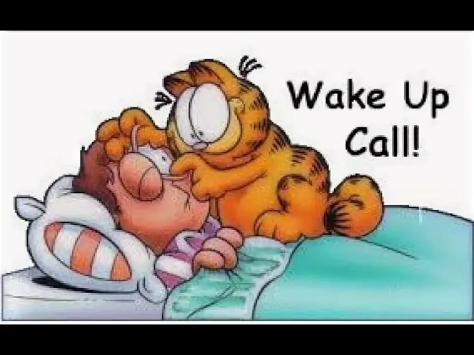 Гарфилд просыпается. Garfield Wake up. Веселое утро обнимашки. He Wakes up. Woke up yesterday