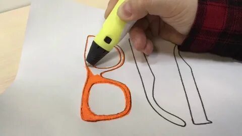 3д ручка легкие