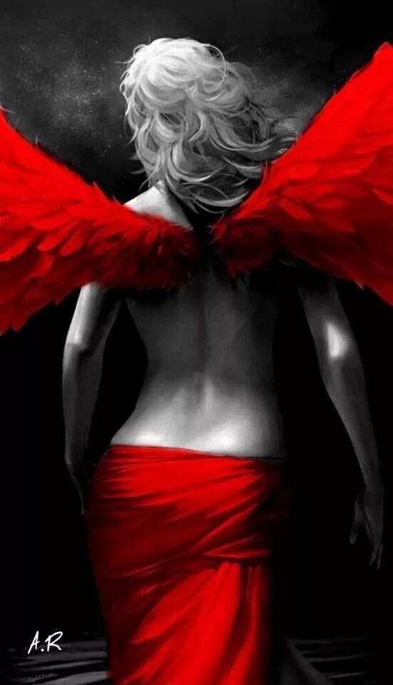 Angel red girl. Аниме ангел энджел уайт. Angel red girl. Рыжеволосый демон девушка. Девушка с крыльями.