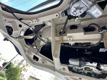 Электропривода багажника ниссан кашкай