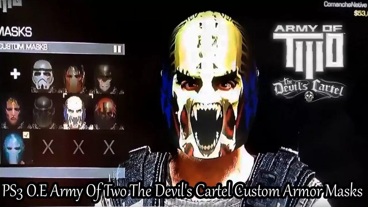 Devils two записи. Army of two the devils cartel маски. маска из игры army of two. маски из игры арми оф ту. маски из игры армия двух.